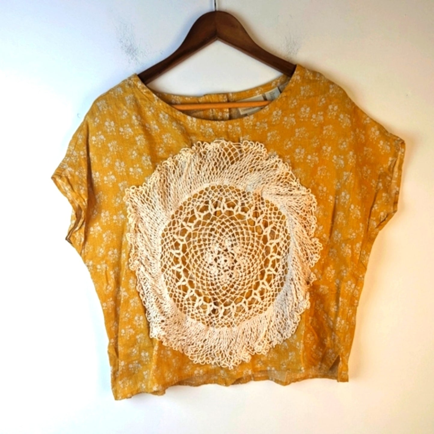 Cynthia Rowley Linen Top / Small