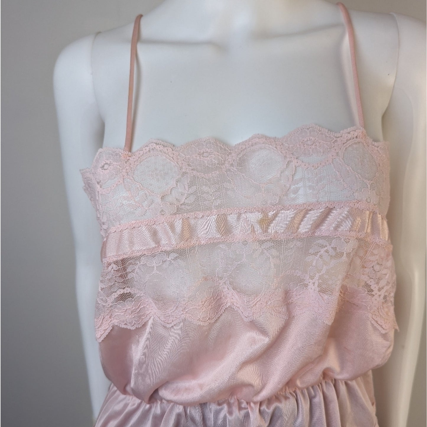 Vintage Glencraft Lingerie Lace Camisole - Medium