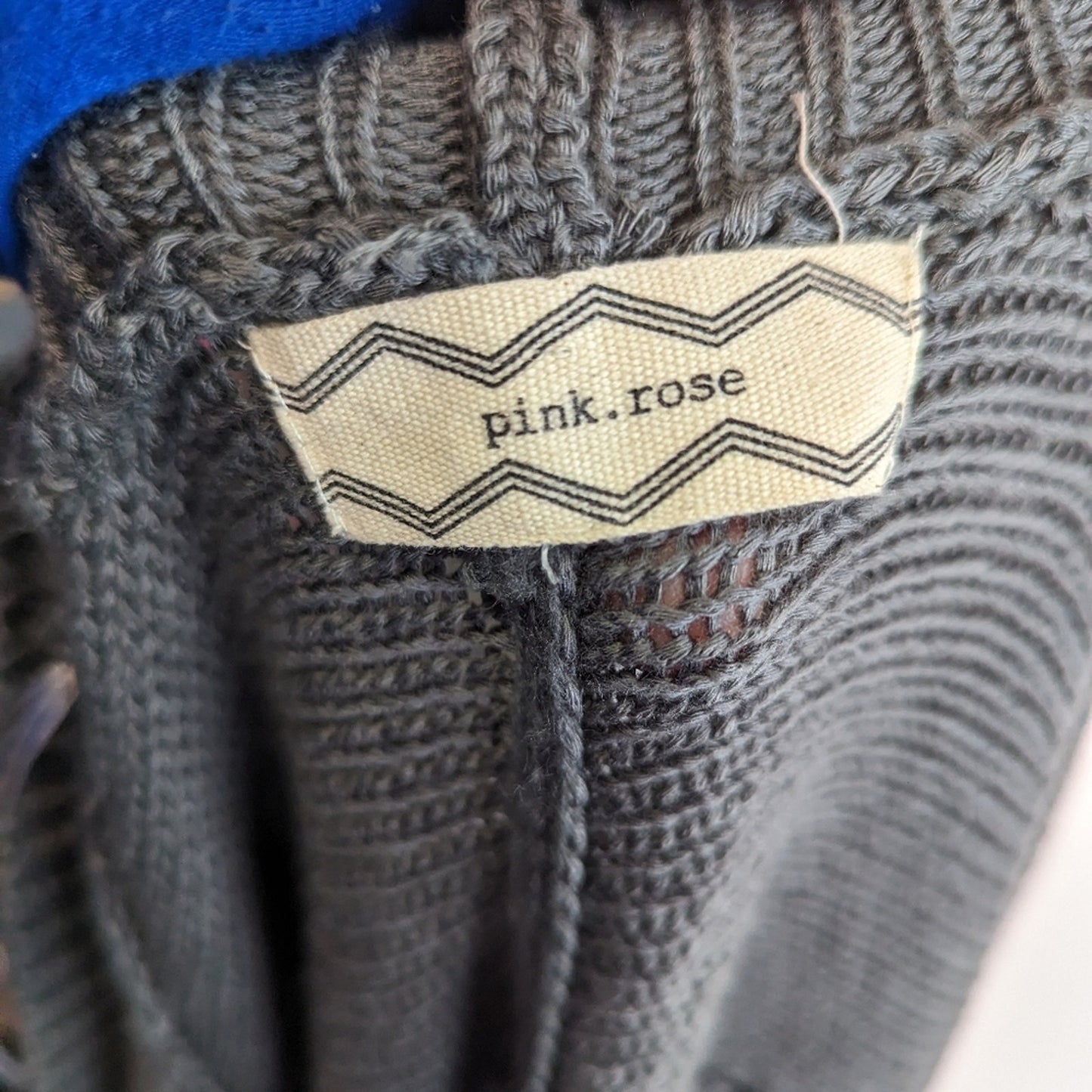 Pink Rose Knit Cardigan XS