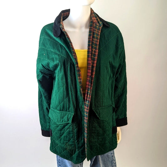 Vintage Carroll Reed Quilted Barn Jacket M