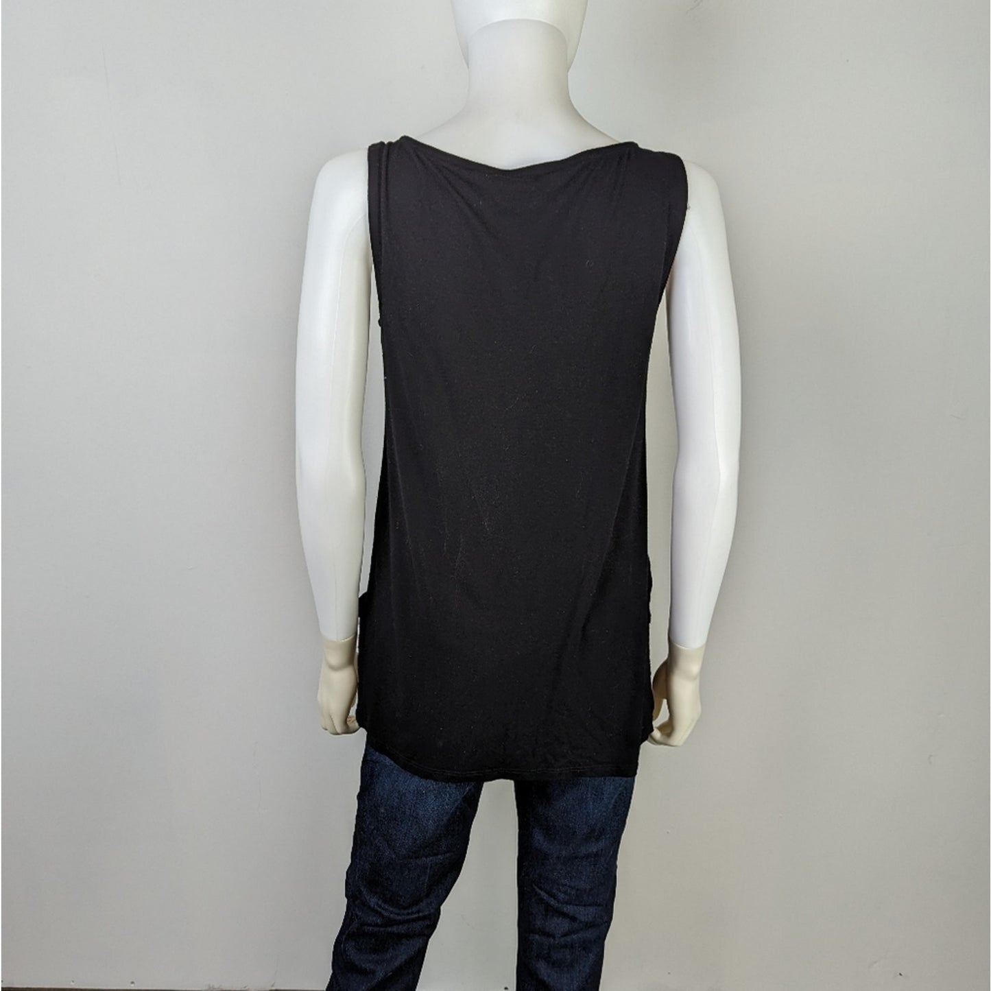 Eileen Fisher Black Sleeveless Top XS