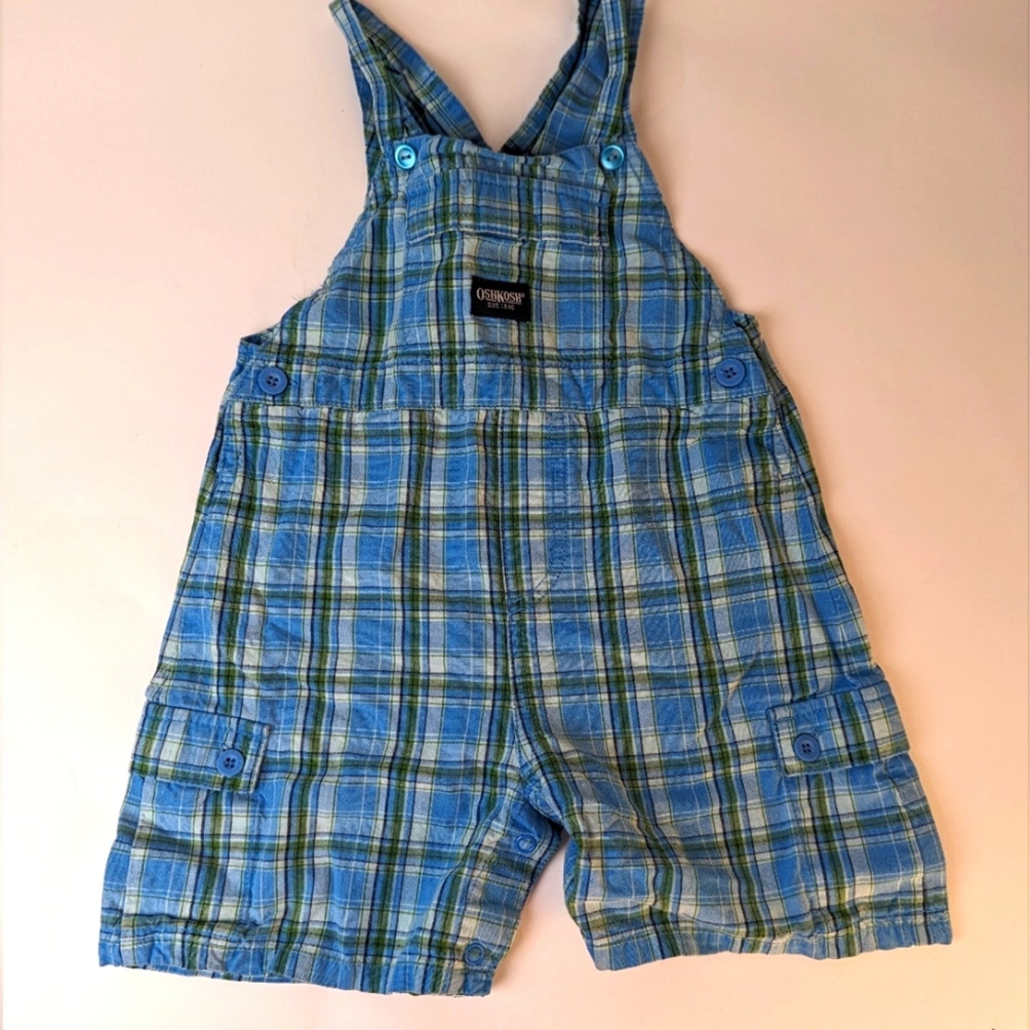 Osh Josh Plaid Jumper - 24 Mths.