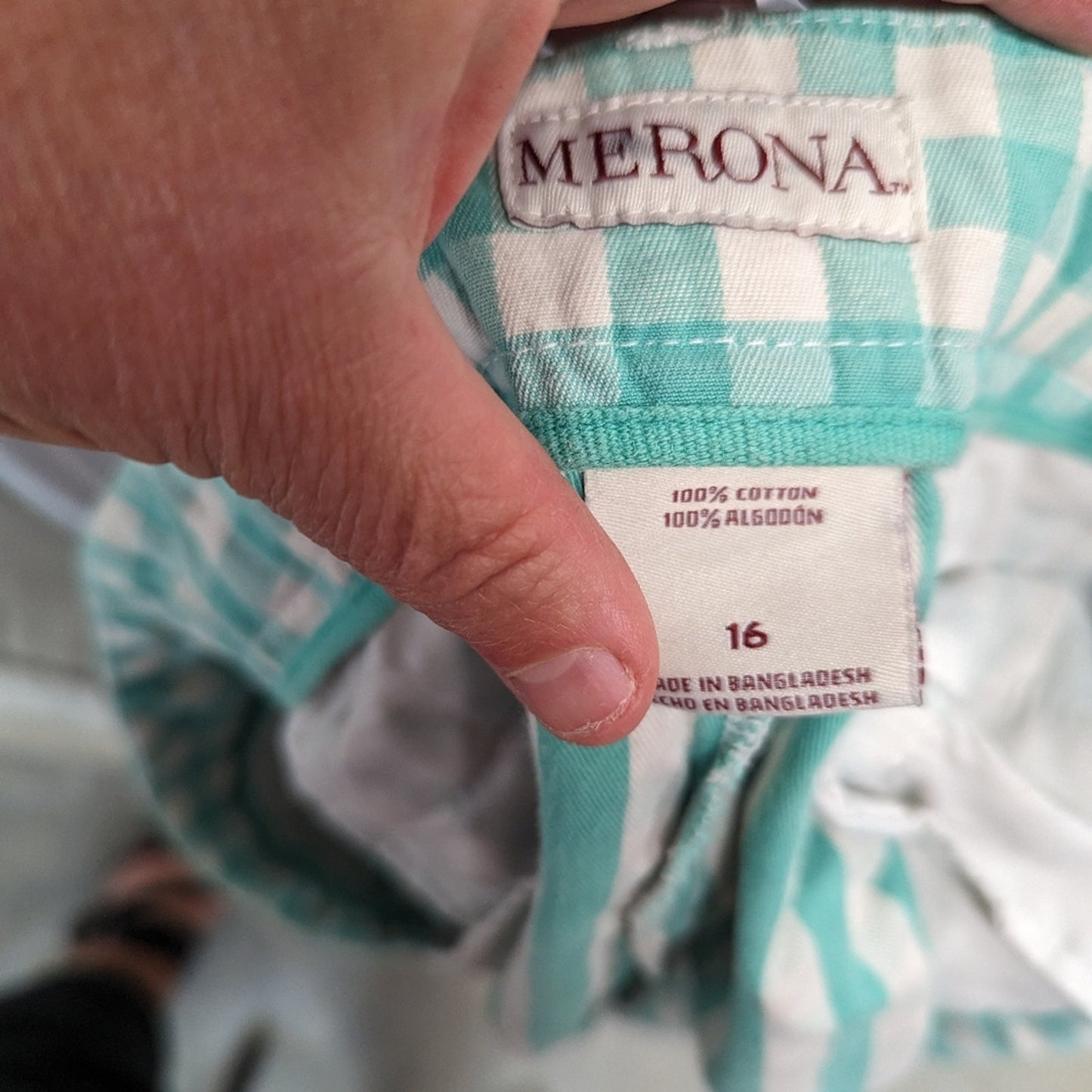 Merona Gingham Shorts - 16