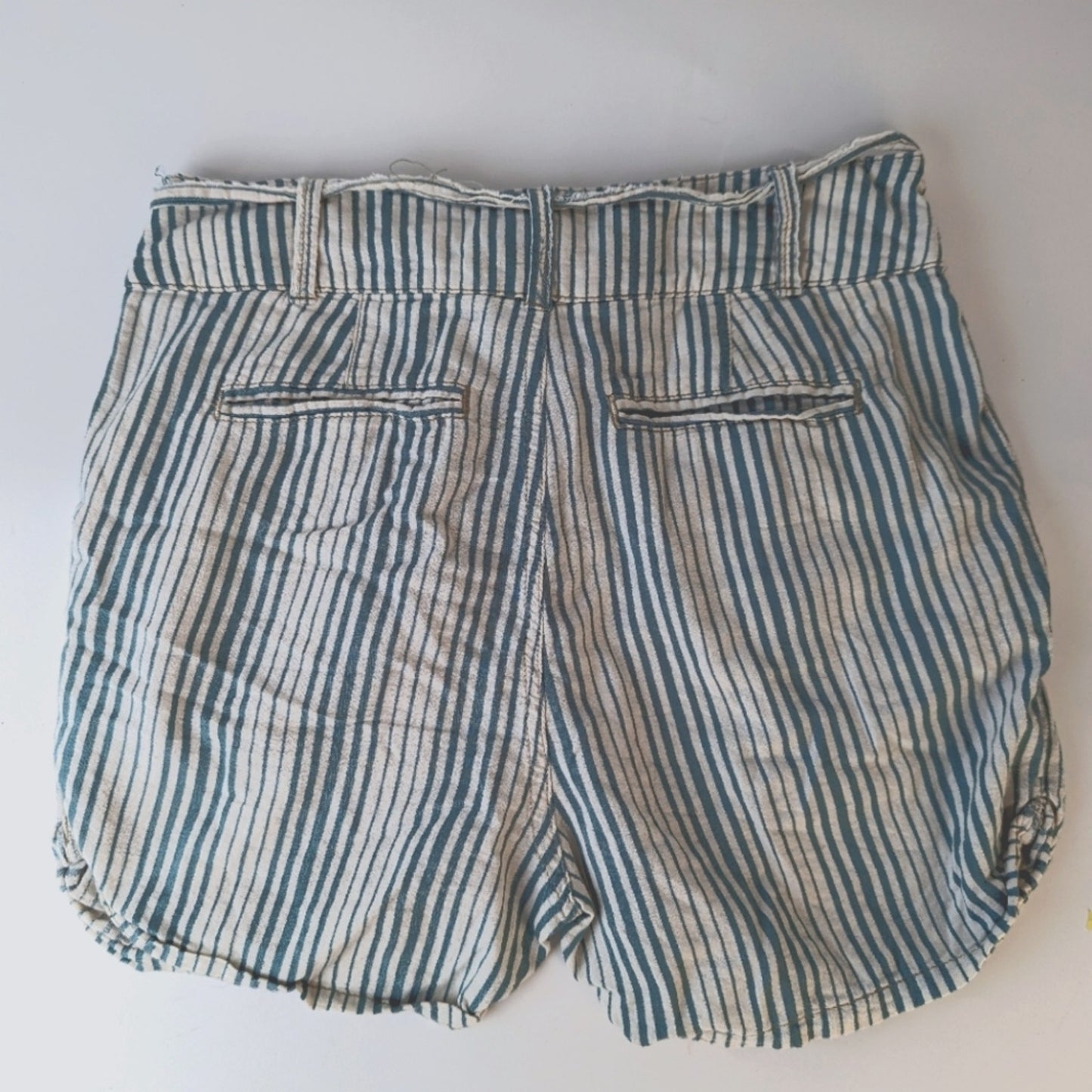 Free People High Waisted Striped Shorts- 4