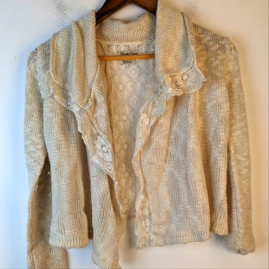 Lucky Brand Lace Cardigan - Medium