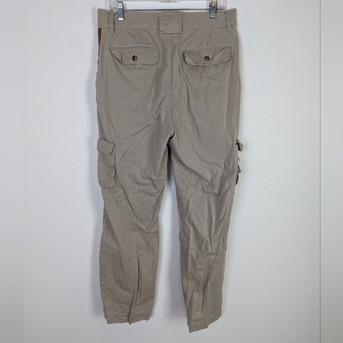 Clearwater Outfitters Men's Khaki Cargo Pants 34 x 32