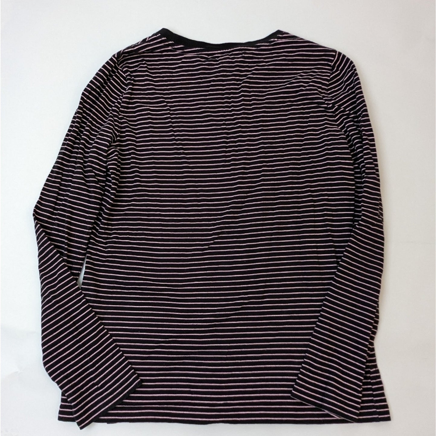 Lauren Ralph Lauren Striped Long Sleeve Tee Shirt / Small Petite