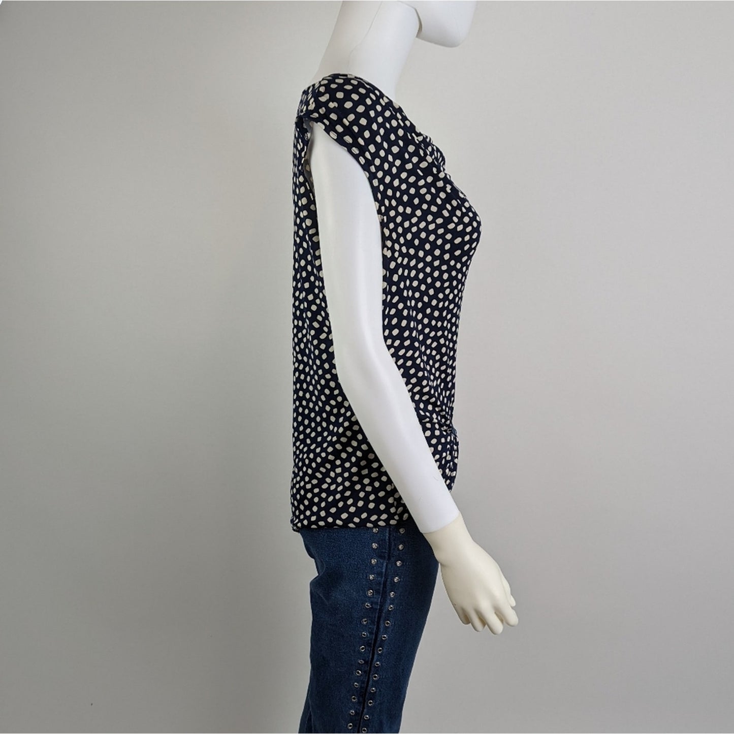 Polka Dot Blouse M