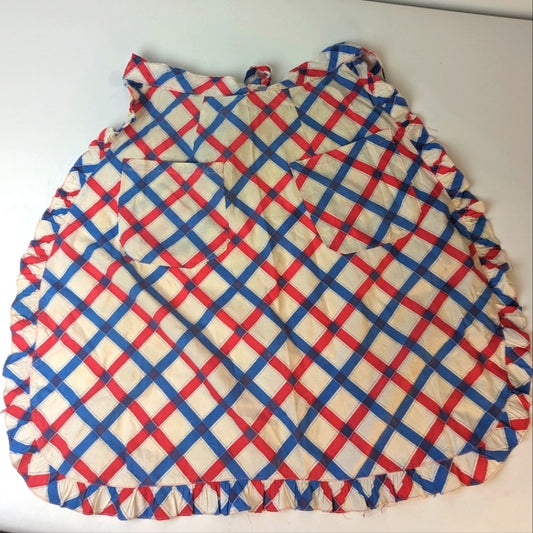 Vintage 50's Plaid Apron