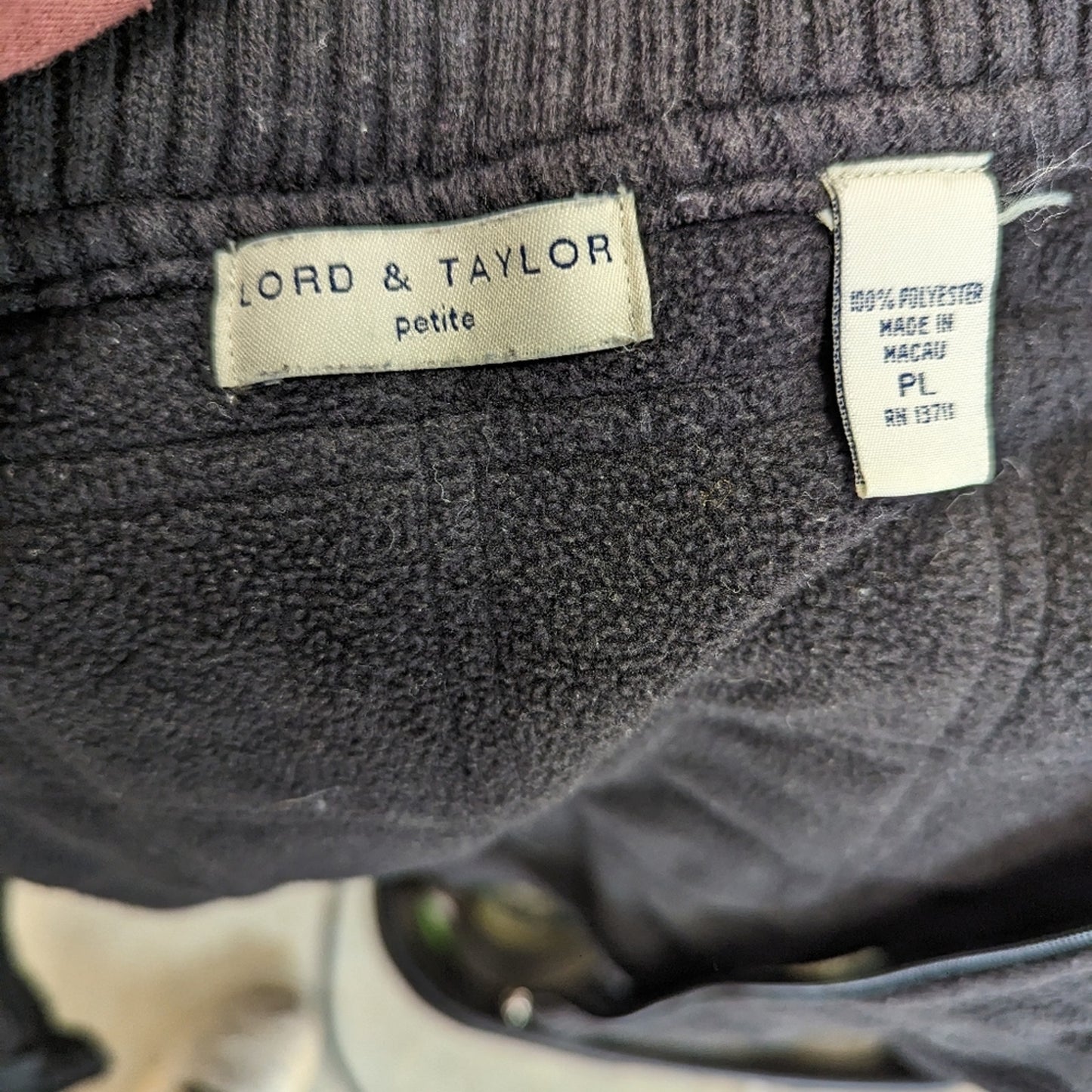 Lord & Taylor Fleece Vest - PL