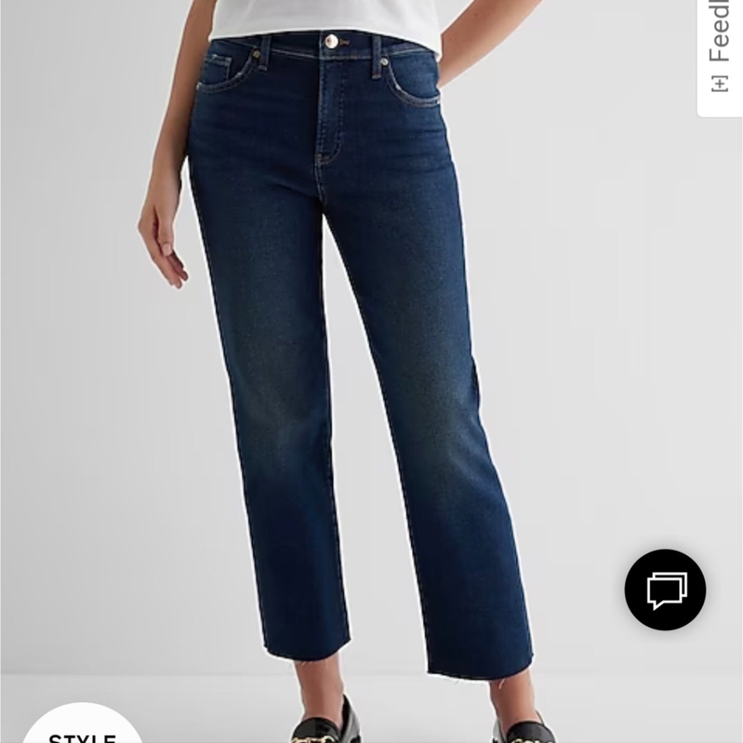 White House Black Market Cropped Jeans - 2