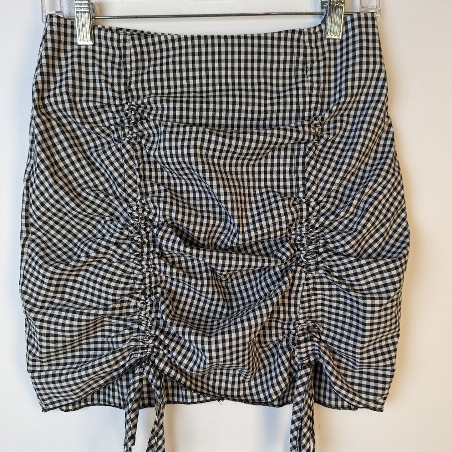 Shein Gingham Print Skirt / 4