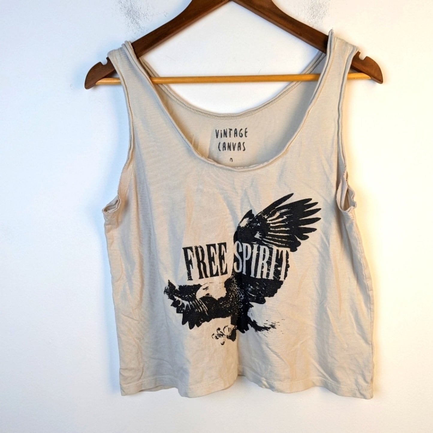 Vintage Canvas Free Spirit Tank Top / Medium