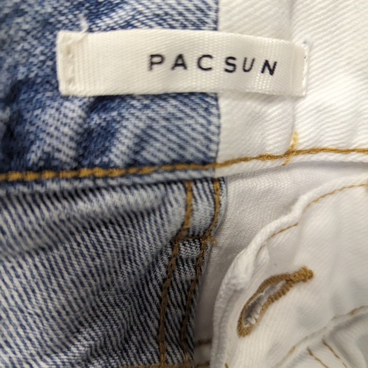 PacSun High Waisted Two Toned Jeans / 26