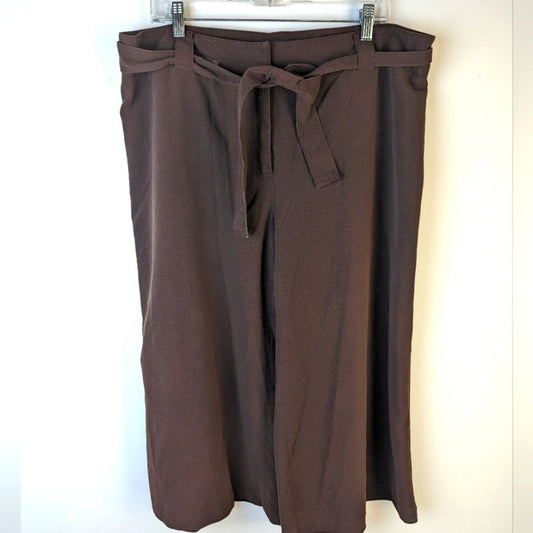 AGB Wide Leg Cropped Pants / 16