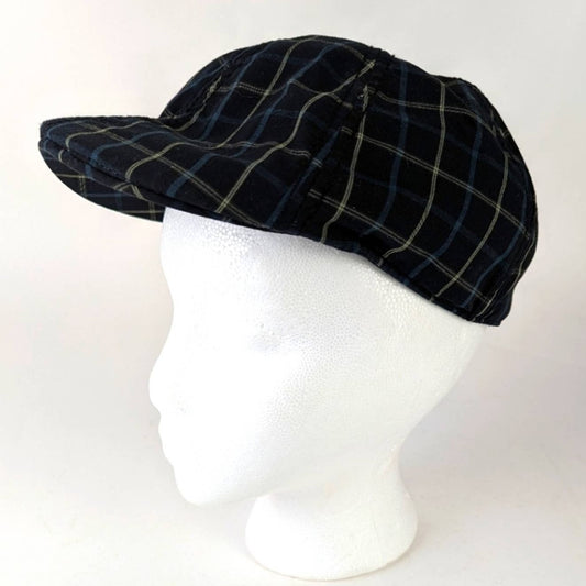 Plaid Newsboy Hat.  Small - Medium