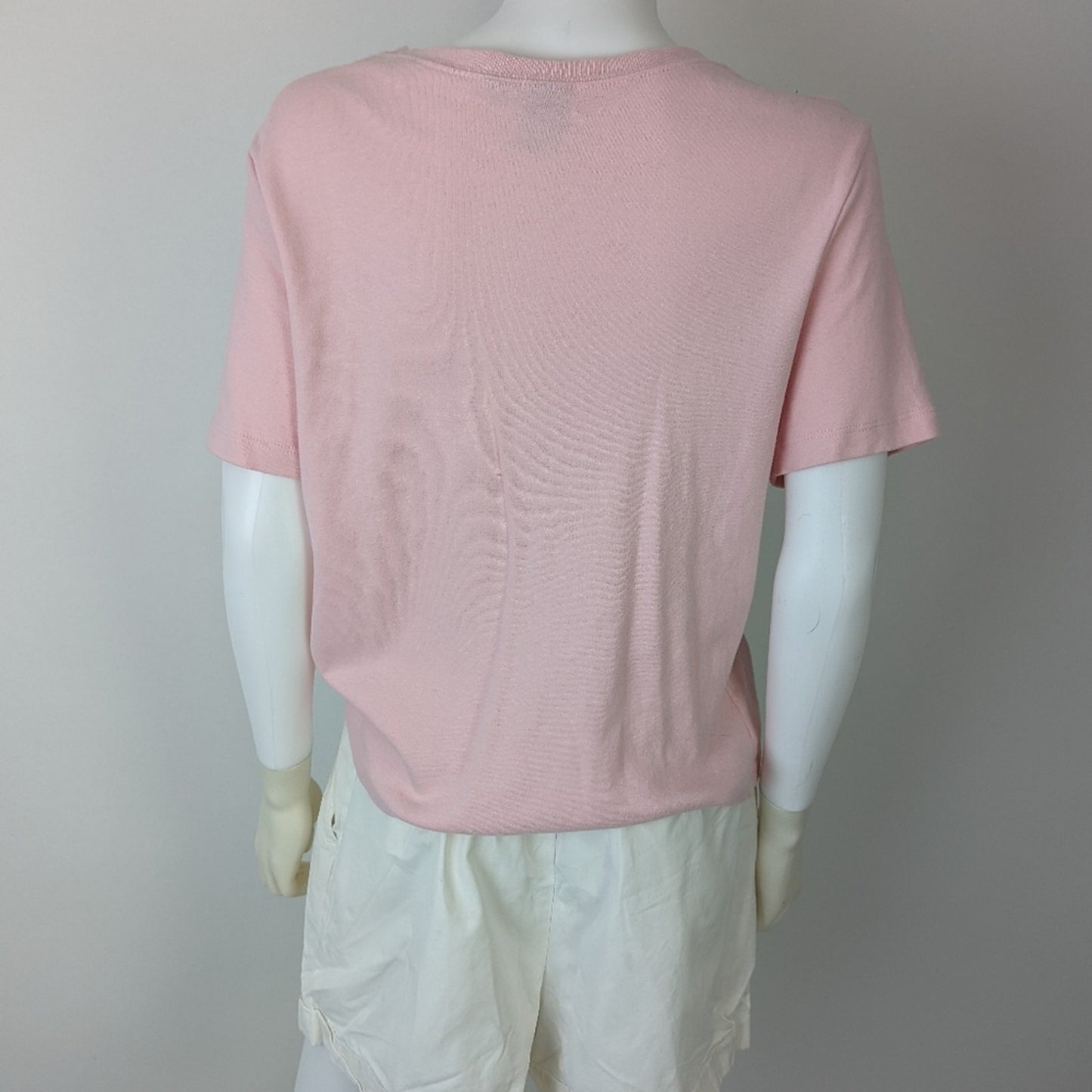 Basic Editions Pink Paris Tee Shirt L