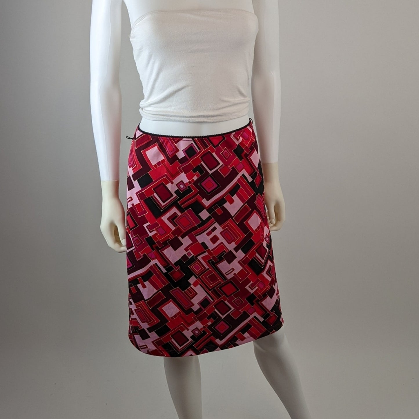 Abstract Pencil Skirt S