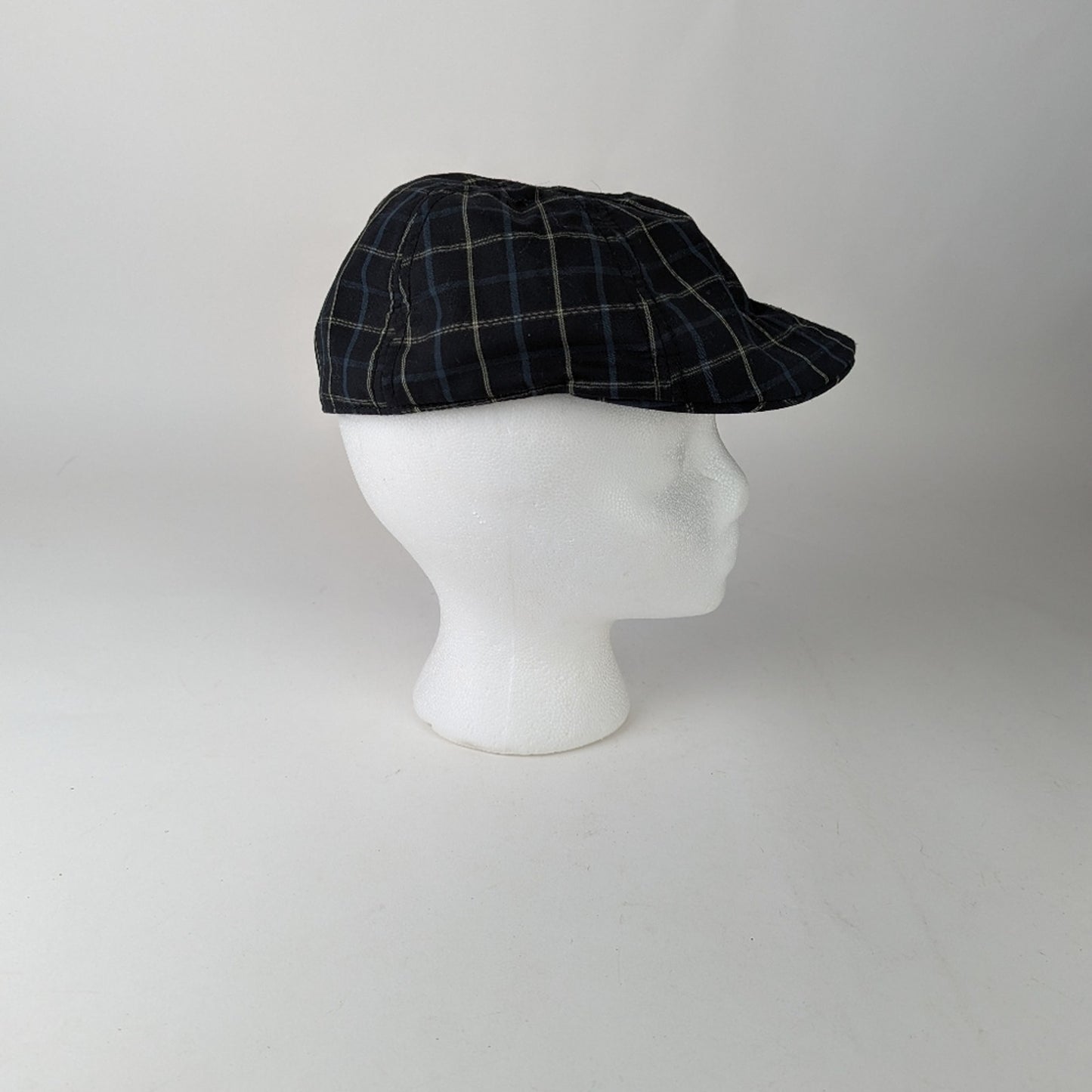 Plaid Newsboy Hat.  Small - Medium