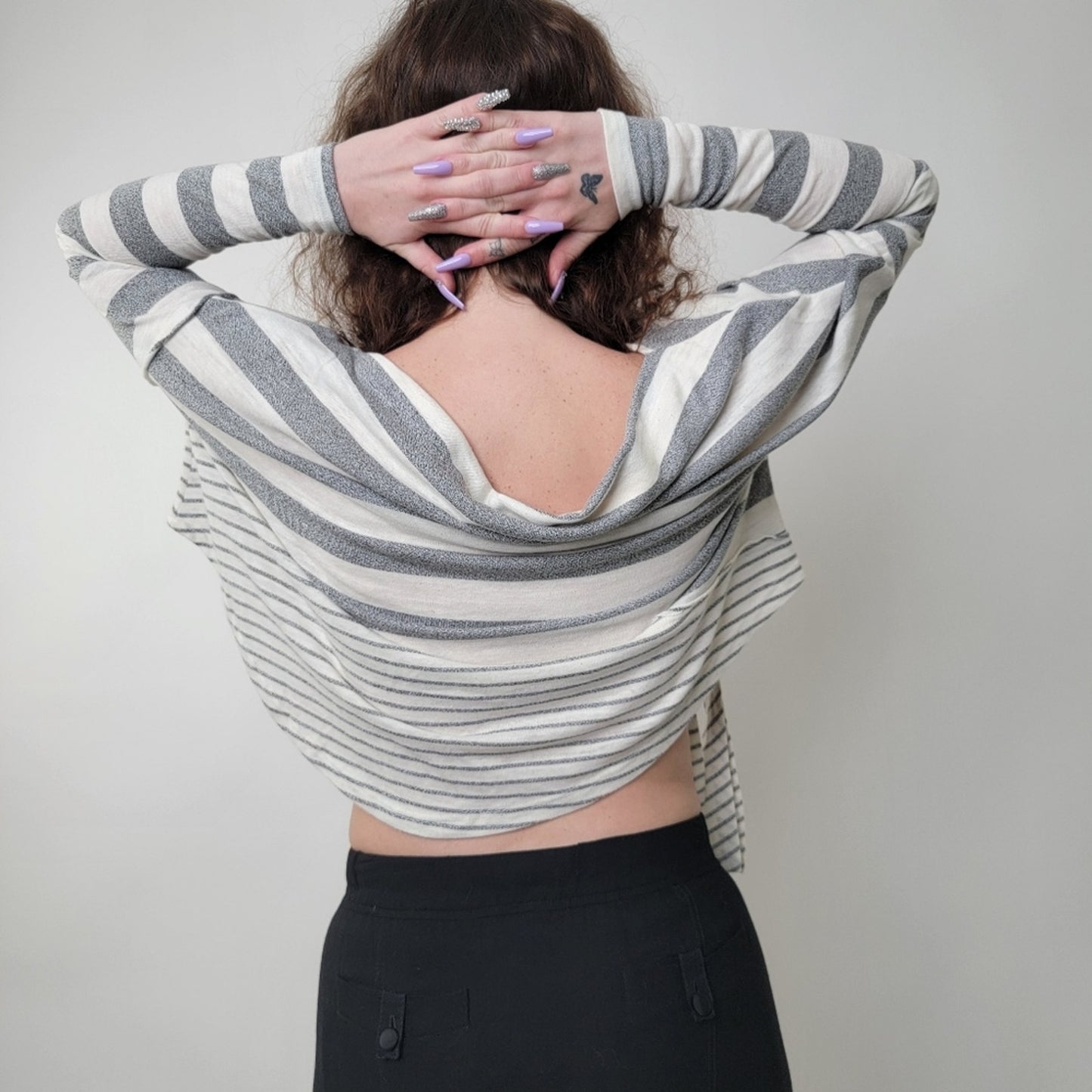 By Together | Striped Oversized Boxy Shirt S