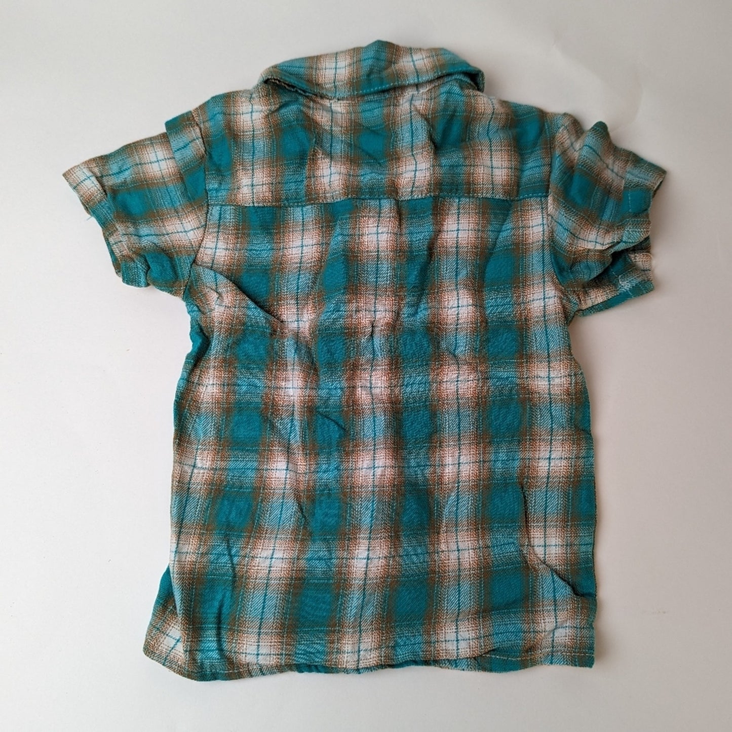 Big Elephant Kids Plaid Button Front Shirt / 24 Mths.