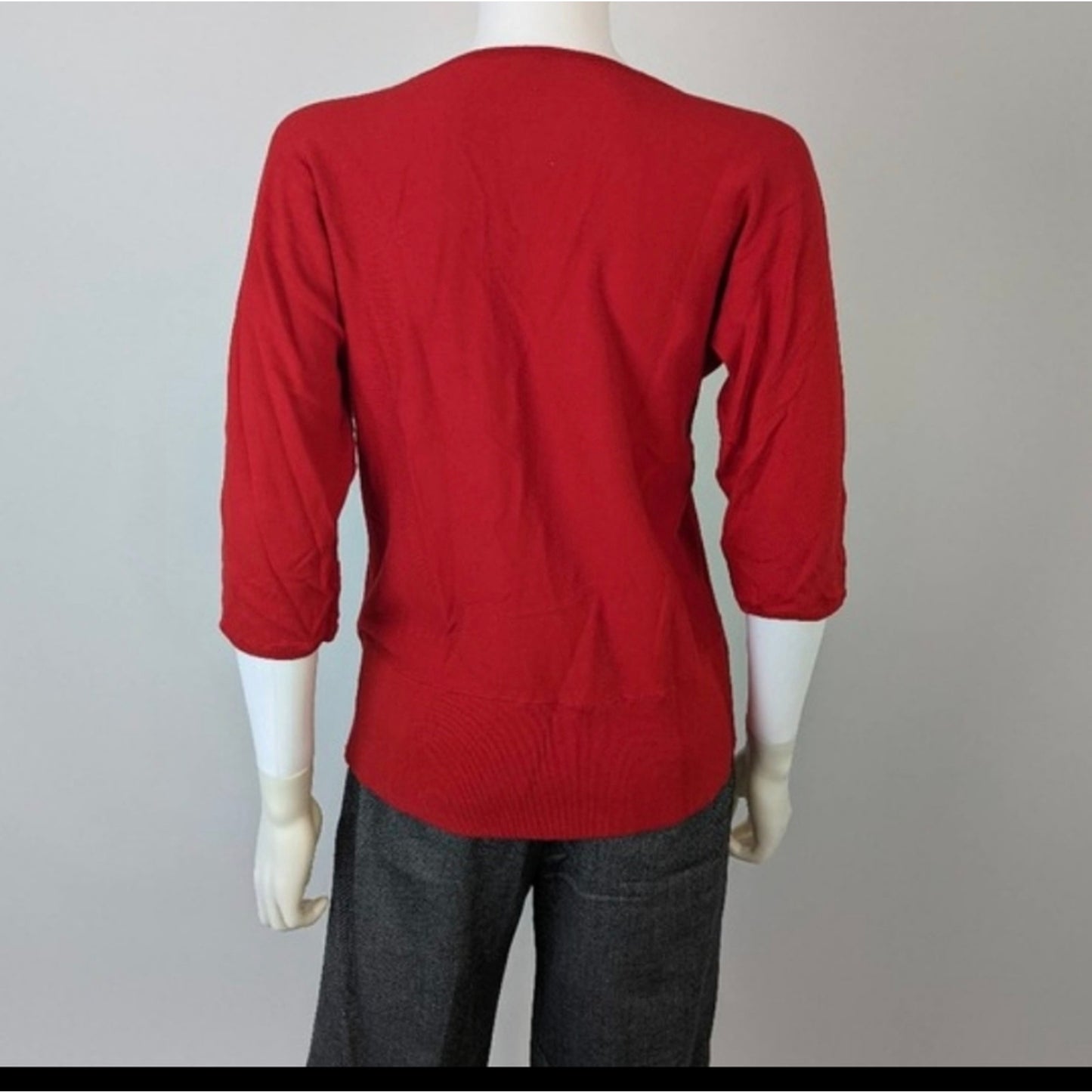 Talbots Red Sweater / Medium Petite