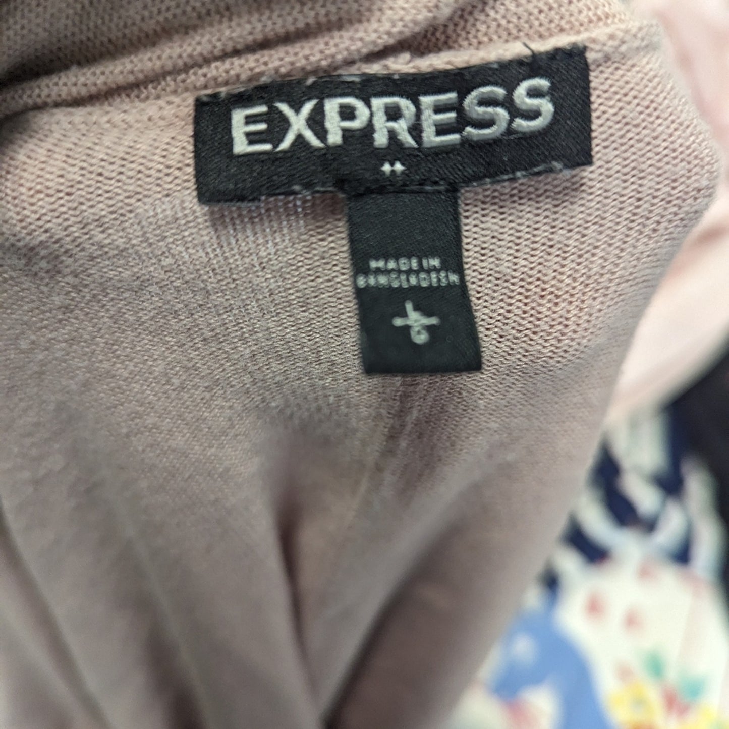 Express Pink Cardigan - Large