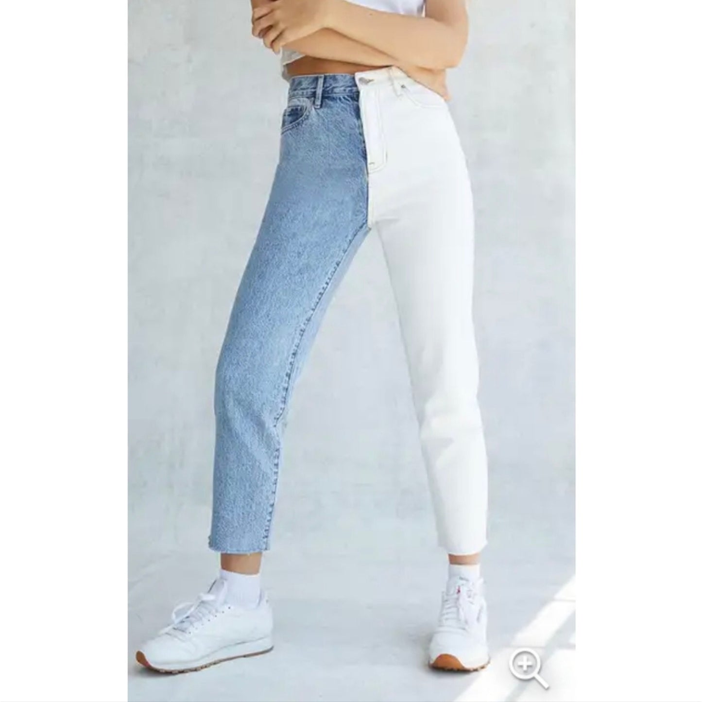 PacSun High Waisted Two Toned Jeans / 26