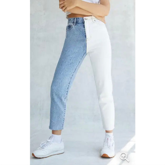 PacSun High Waisted Two Toned Jeans / 26