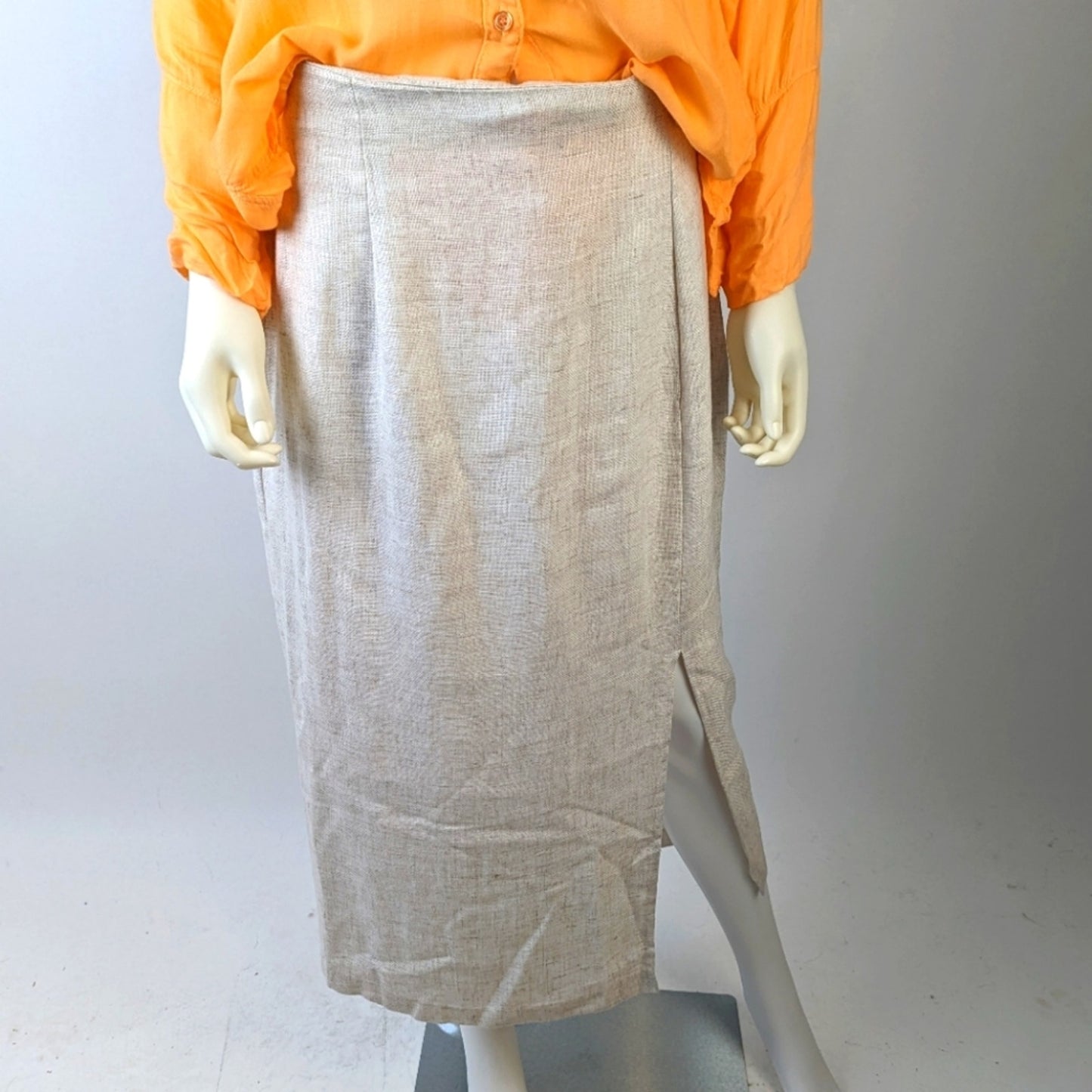 Vintage Pencil Maxi Skirt 13