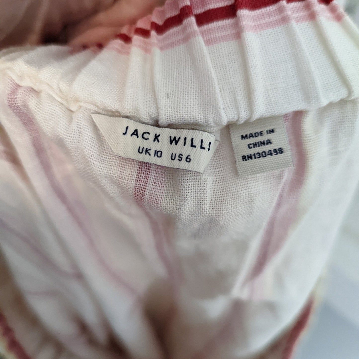 Jack Wills Striped Off Shoulder Top 6