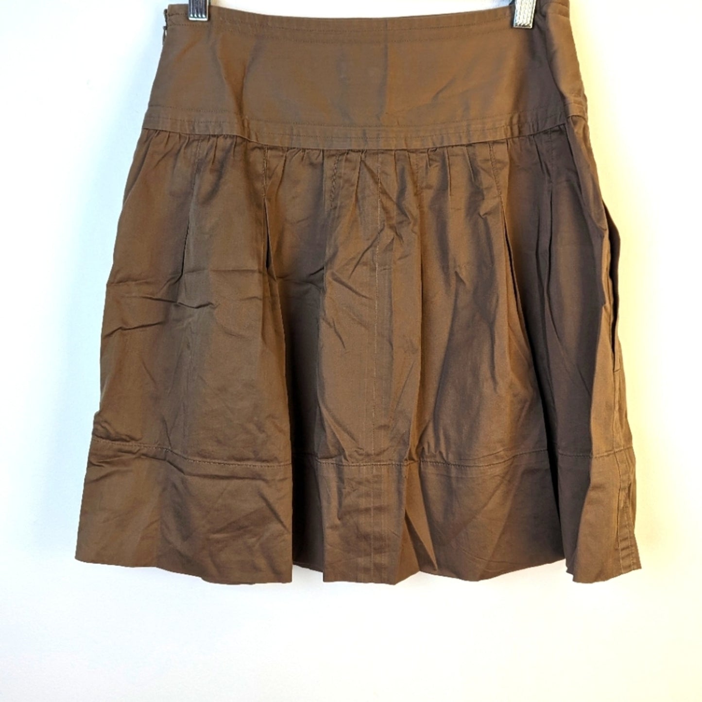 BCBG MaxAzria Brown Skater Skirt / 04