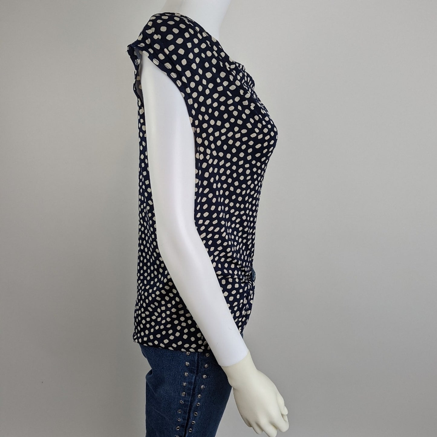 Polka Dot Blouse M