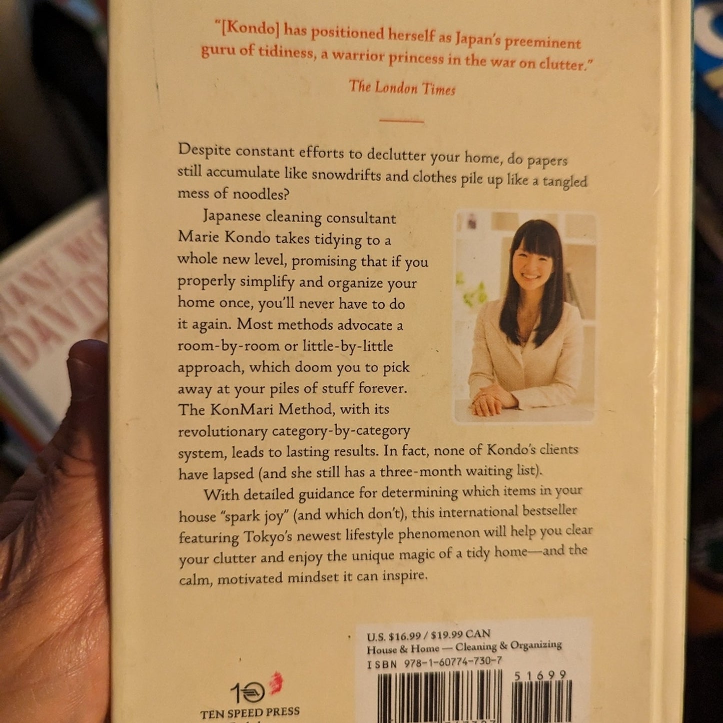 The Life Changing Magic of Tidying Up by Marie Kondo