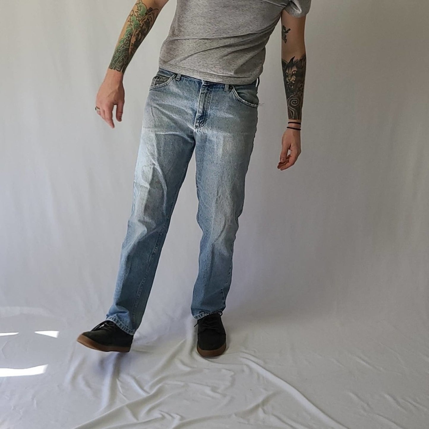 Lee's Vintage distressed jeans