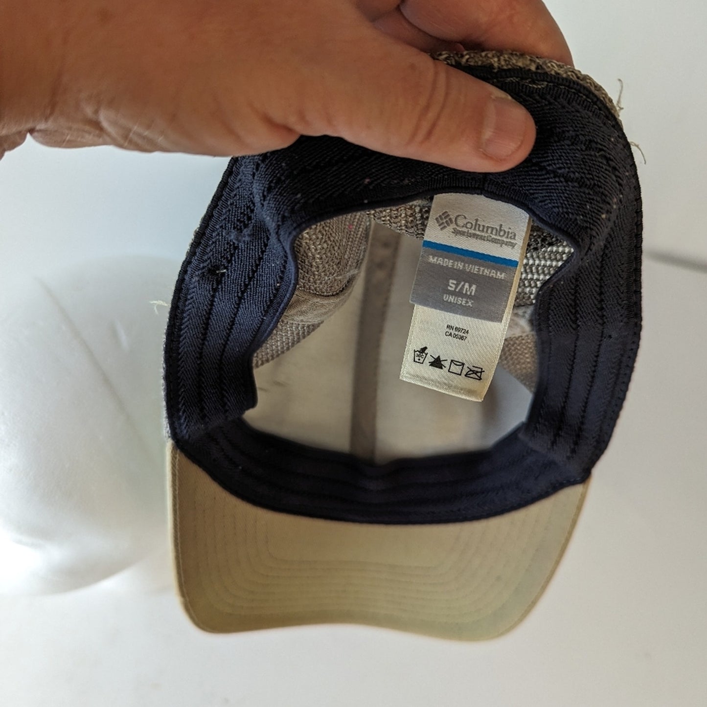 Columbia PFG Fish Flag Mesh Ball Cap