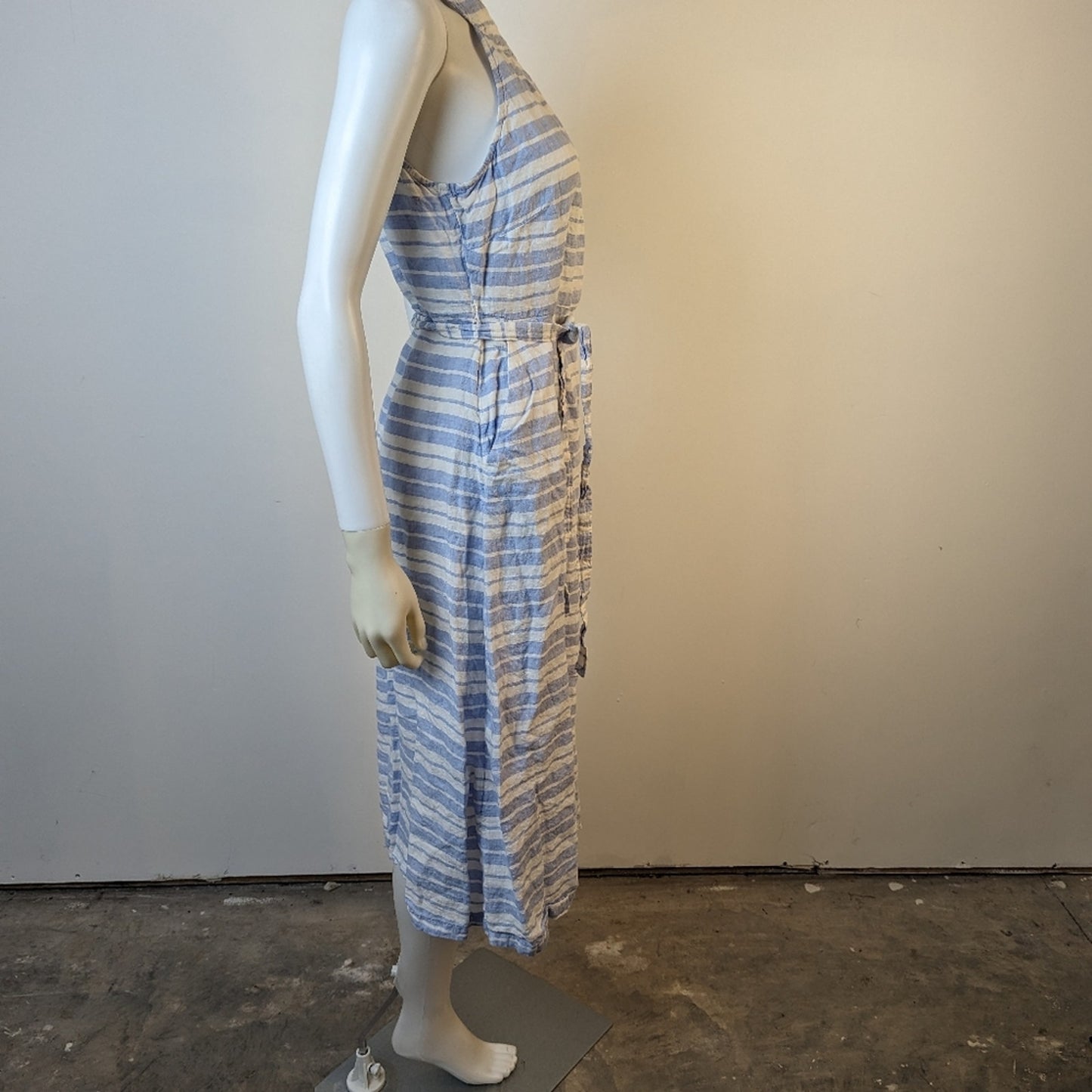 Sigrid Olsen Dutch Striped Linen Dress