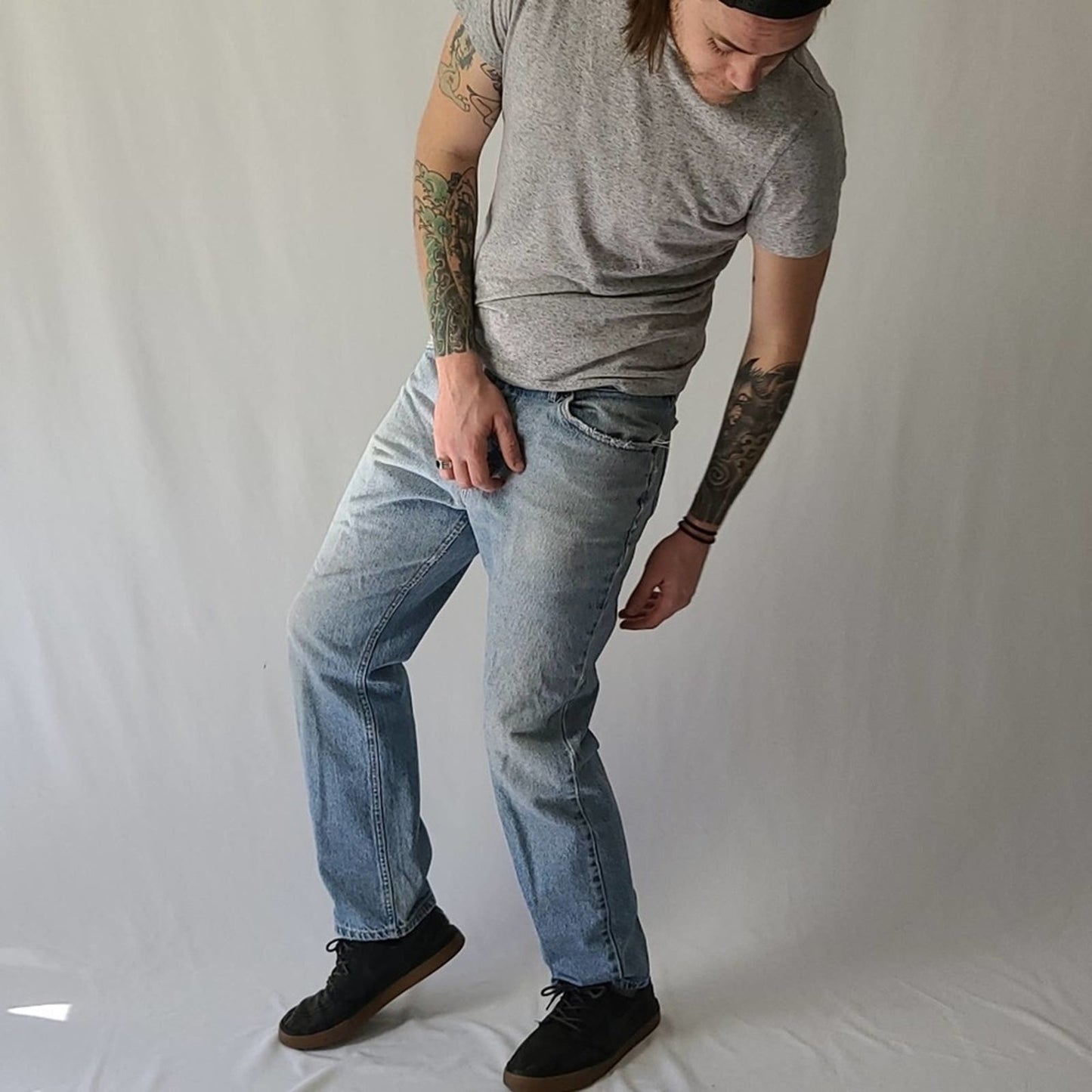 Lee's Vintage distressed jeans