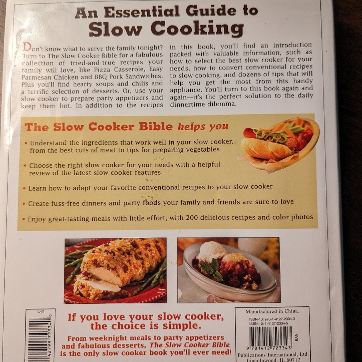 The Slow Cooker Bible Cookbook