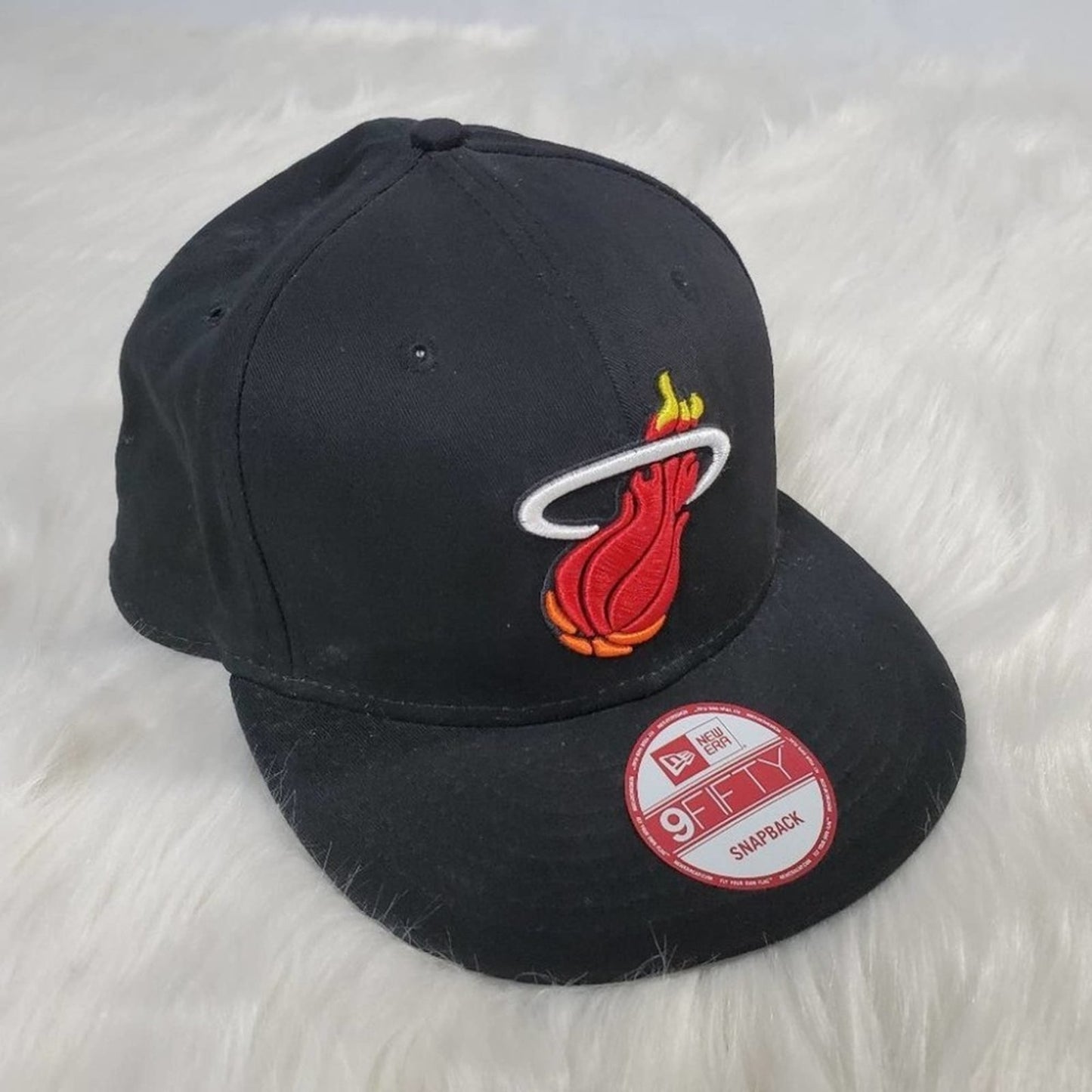 New Era Miami Heat Hardwood Classics Snapback Cap