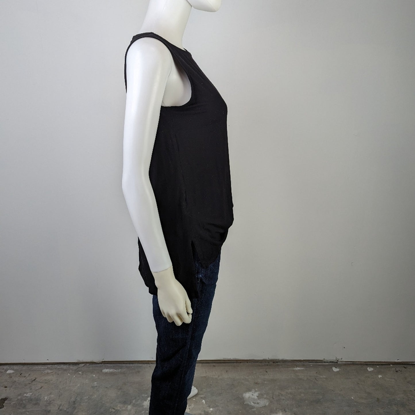 Eileen Fisher Black Sleeveless Top XS