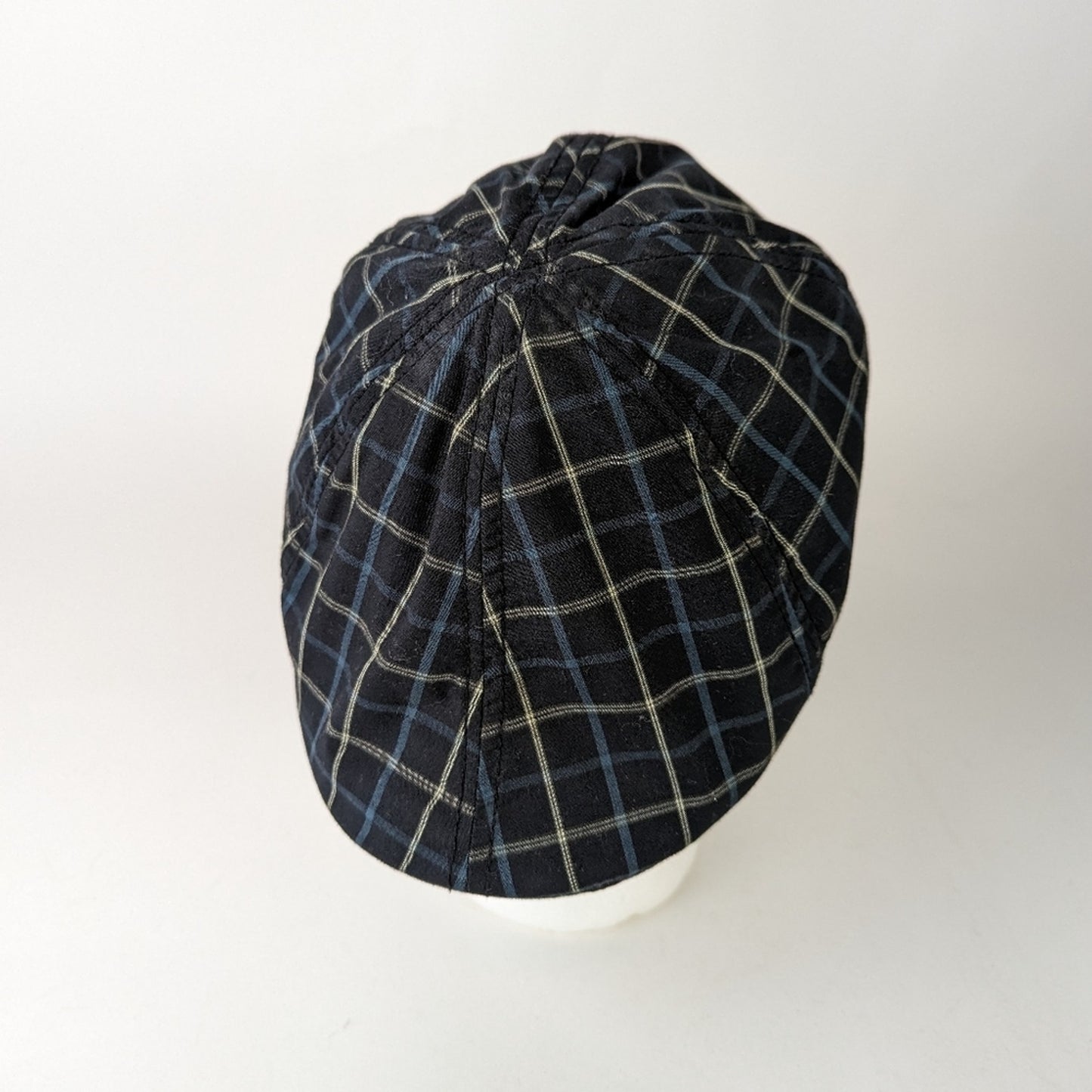 Plaid Newsboy Hat.  Small - Medium