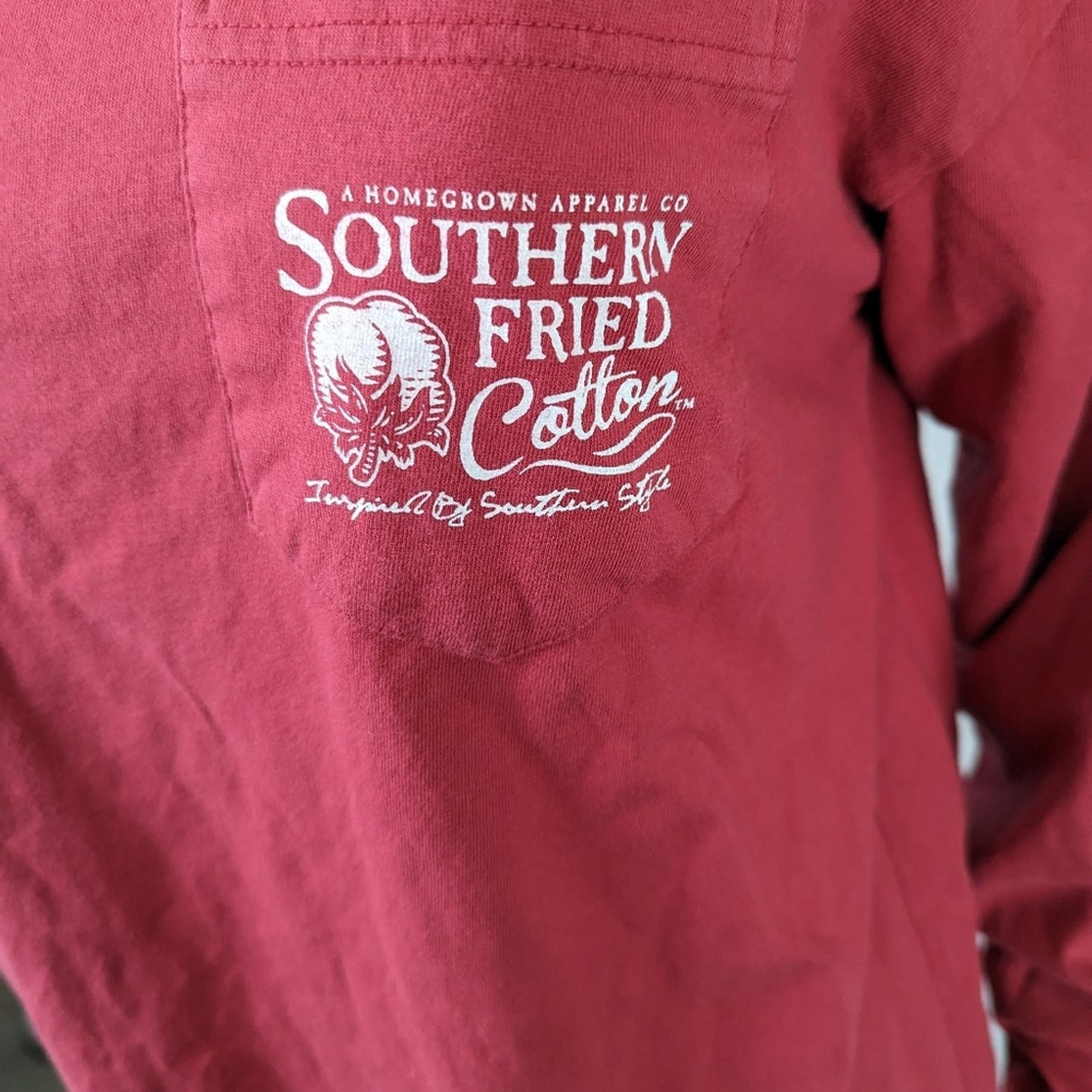 Southern Fried Cotton Tee Shirt M