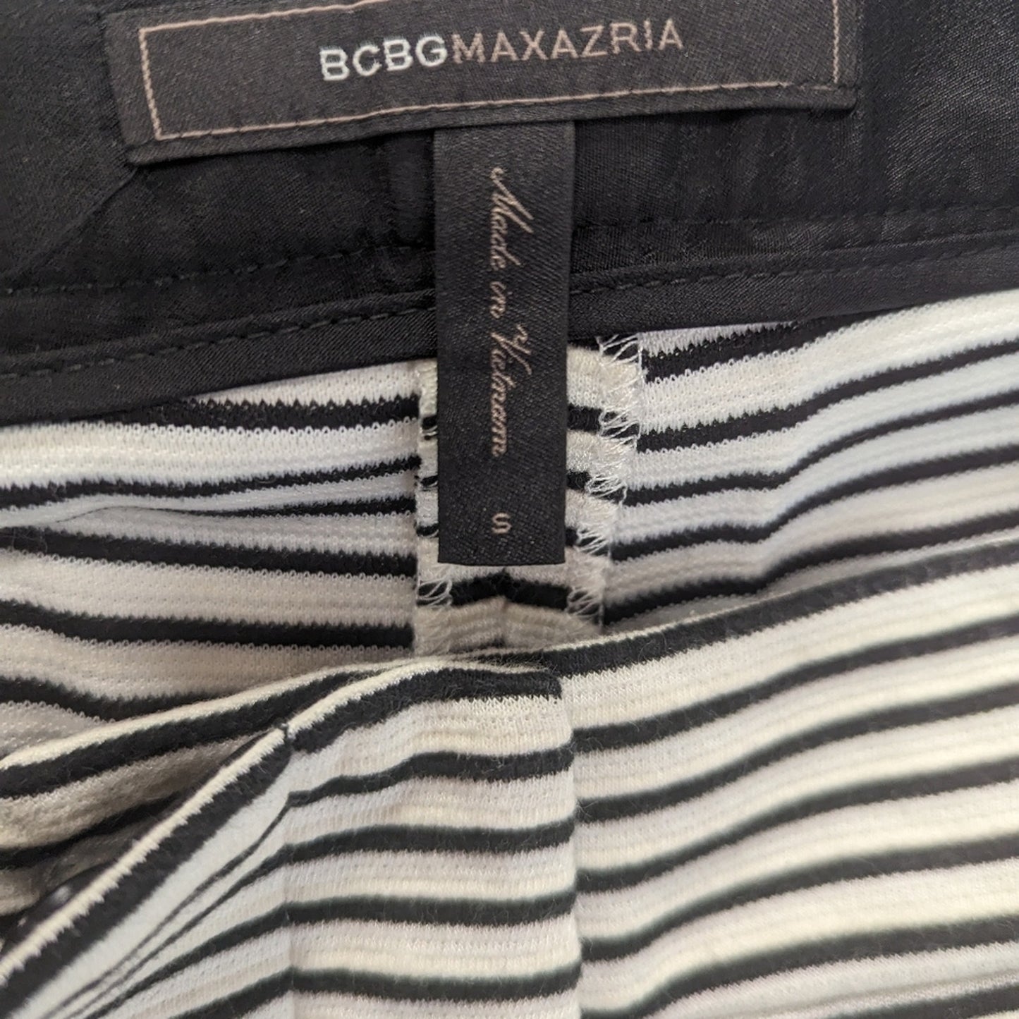 BCBG MaxAzria Striped Shorts -Small