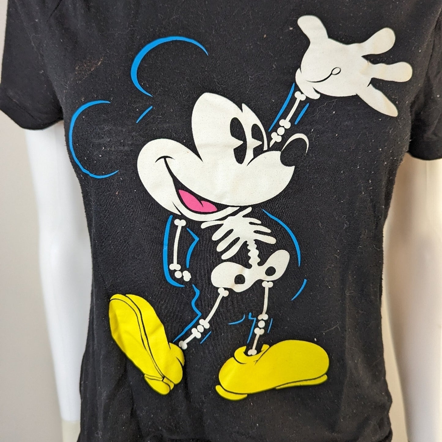 Disney Skeleton Tee Shirt - Medium