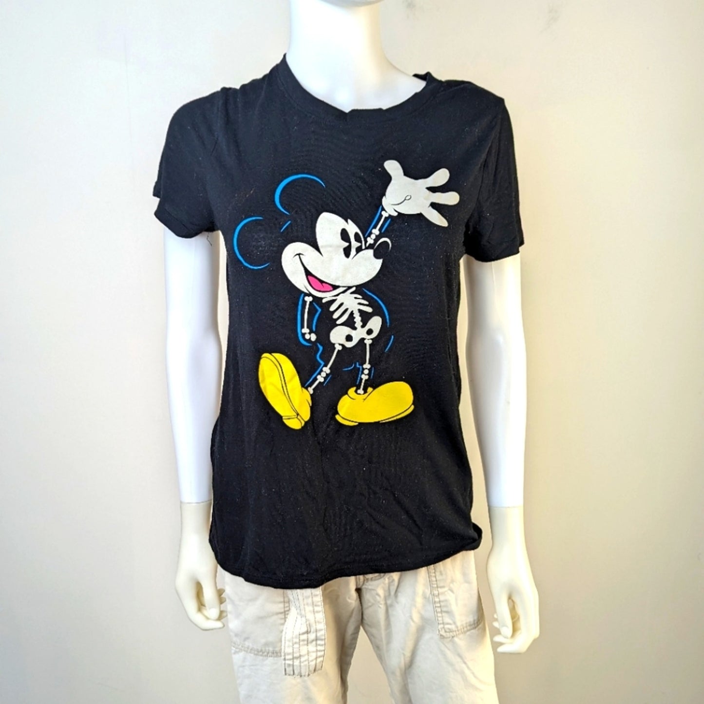 Disney Skeleton Tee Shirt - Medium