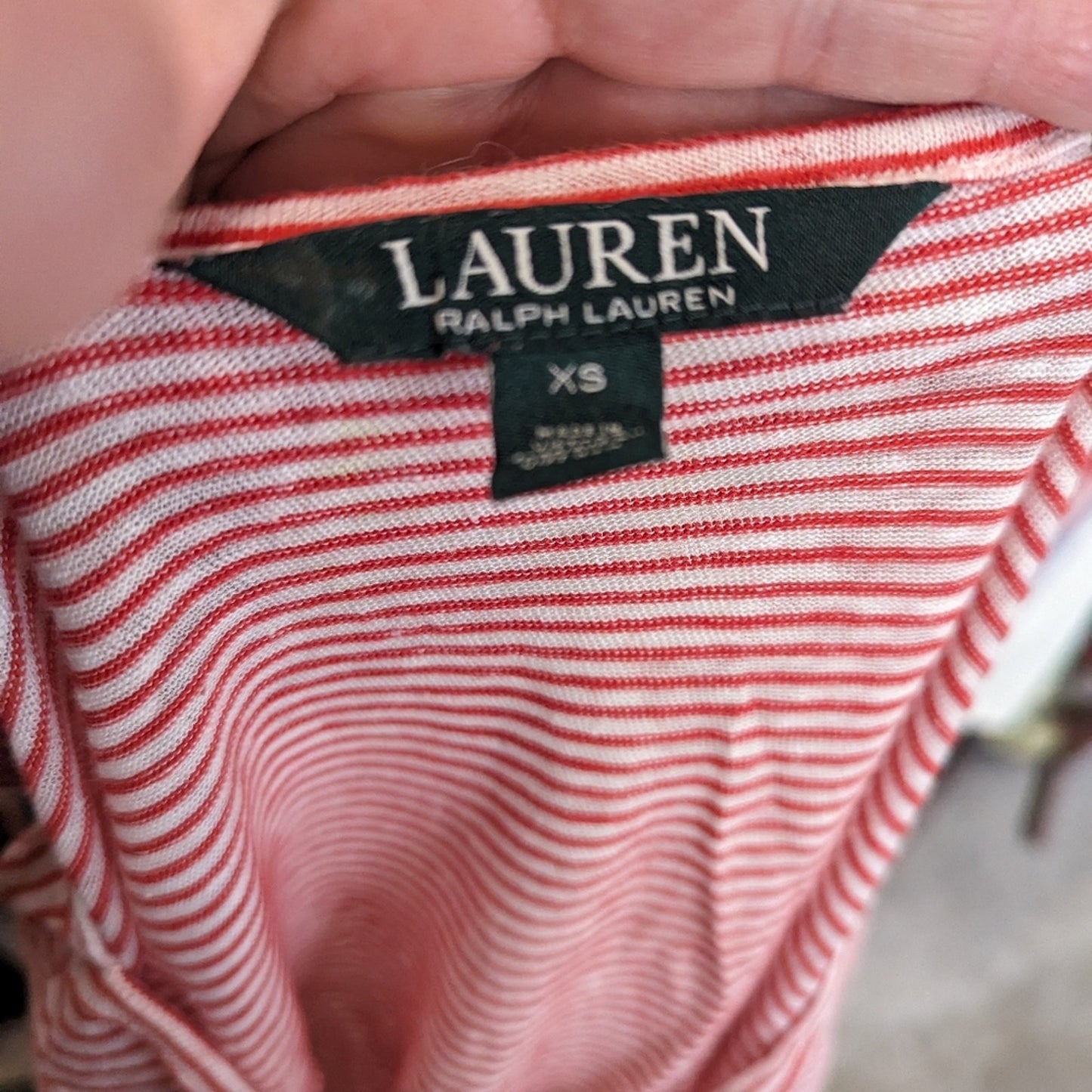 Lauren Ralph Lauren Striped Top / XS