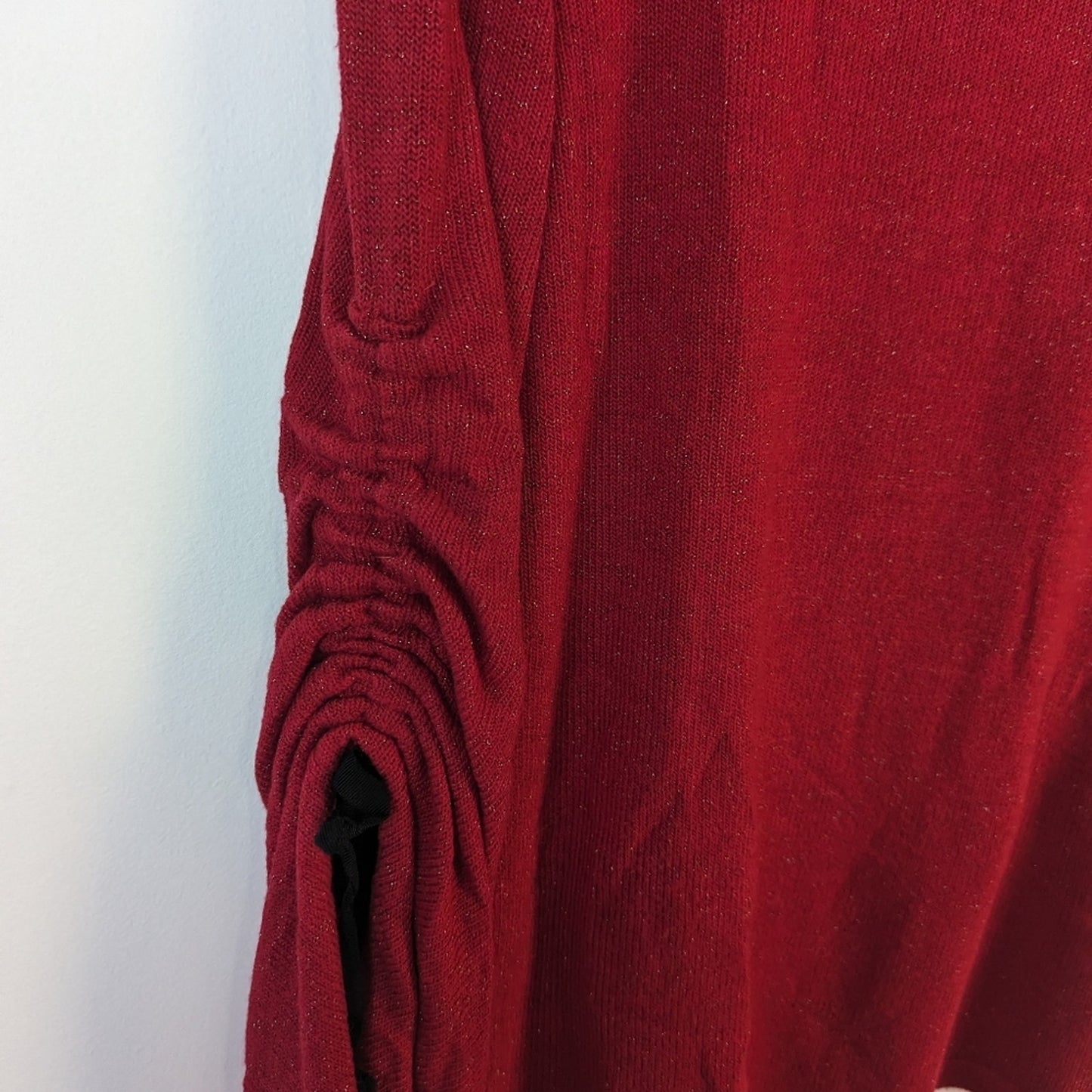 Juicy Couture Red Shimmering Top / Medium