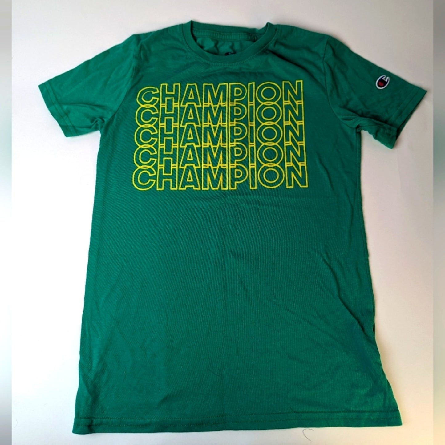 Champion Logo Tee Shirt / Large