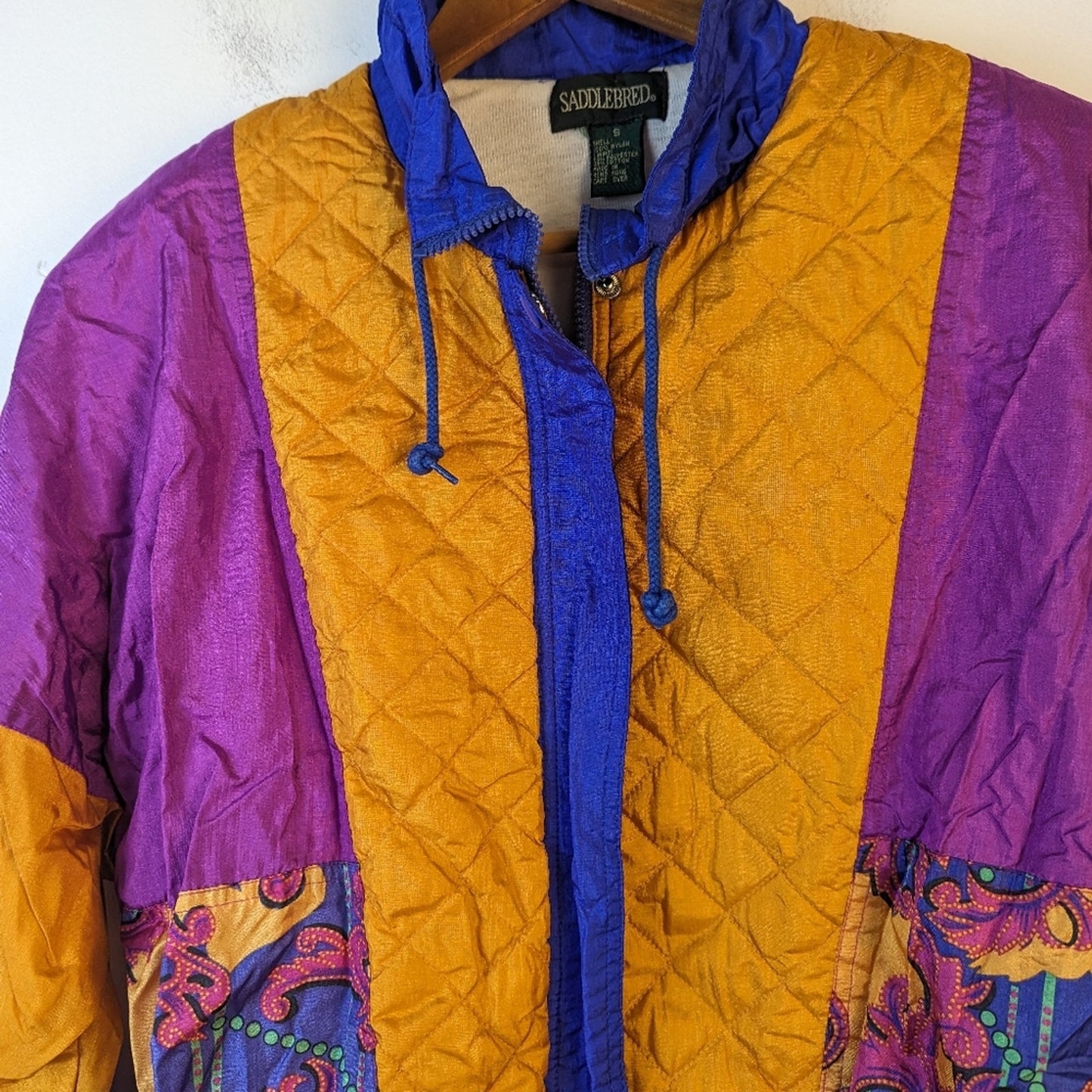 Vintage 80's Quilted Jacket - Small